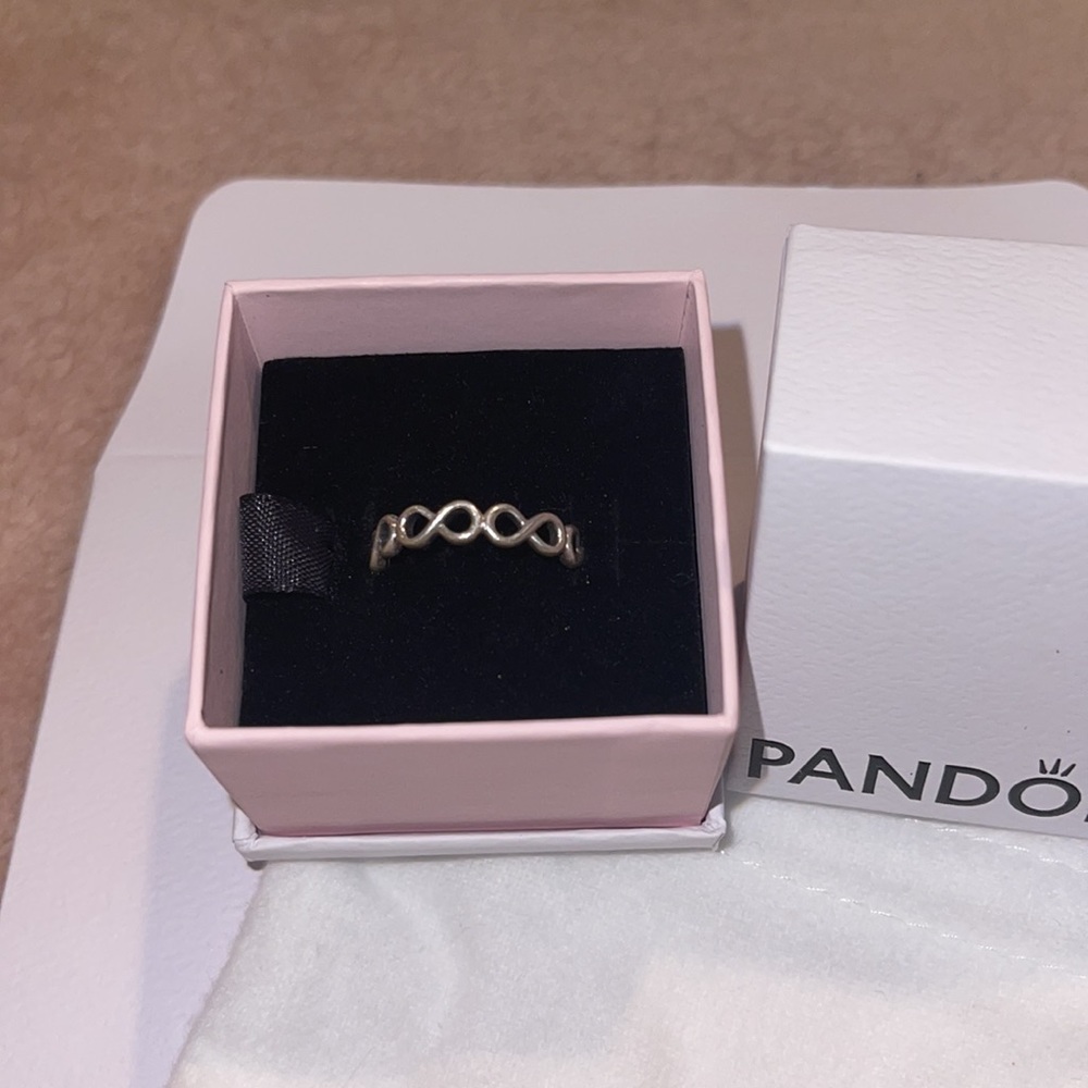 Authentic Pandora Infinity Ring - image 2